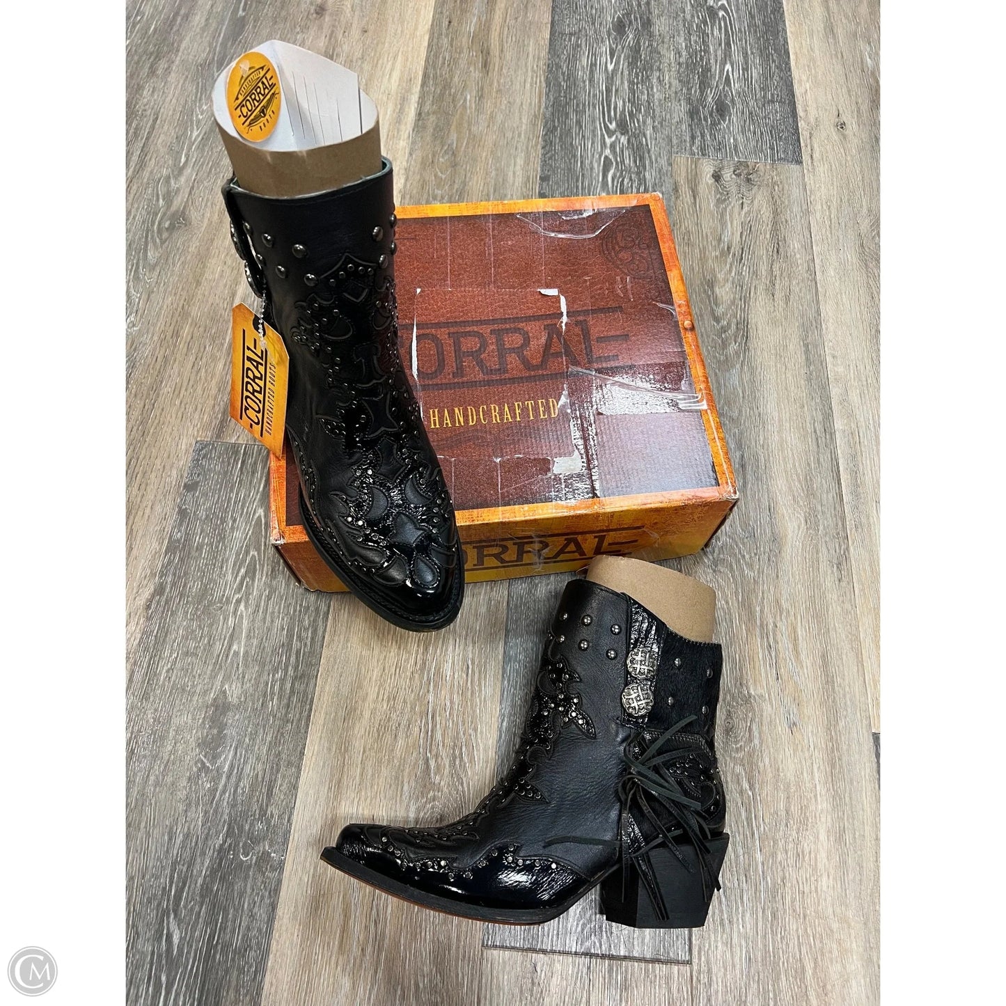Boots Western By Corral In Black, Size: 10.5