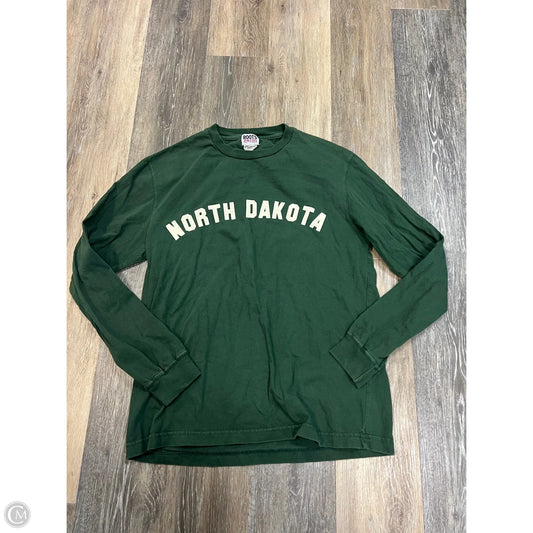 Top Long Sleeve By Roots In Green, Size: M