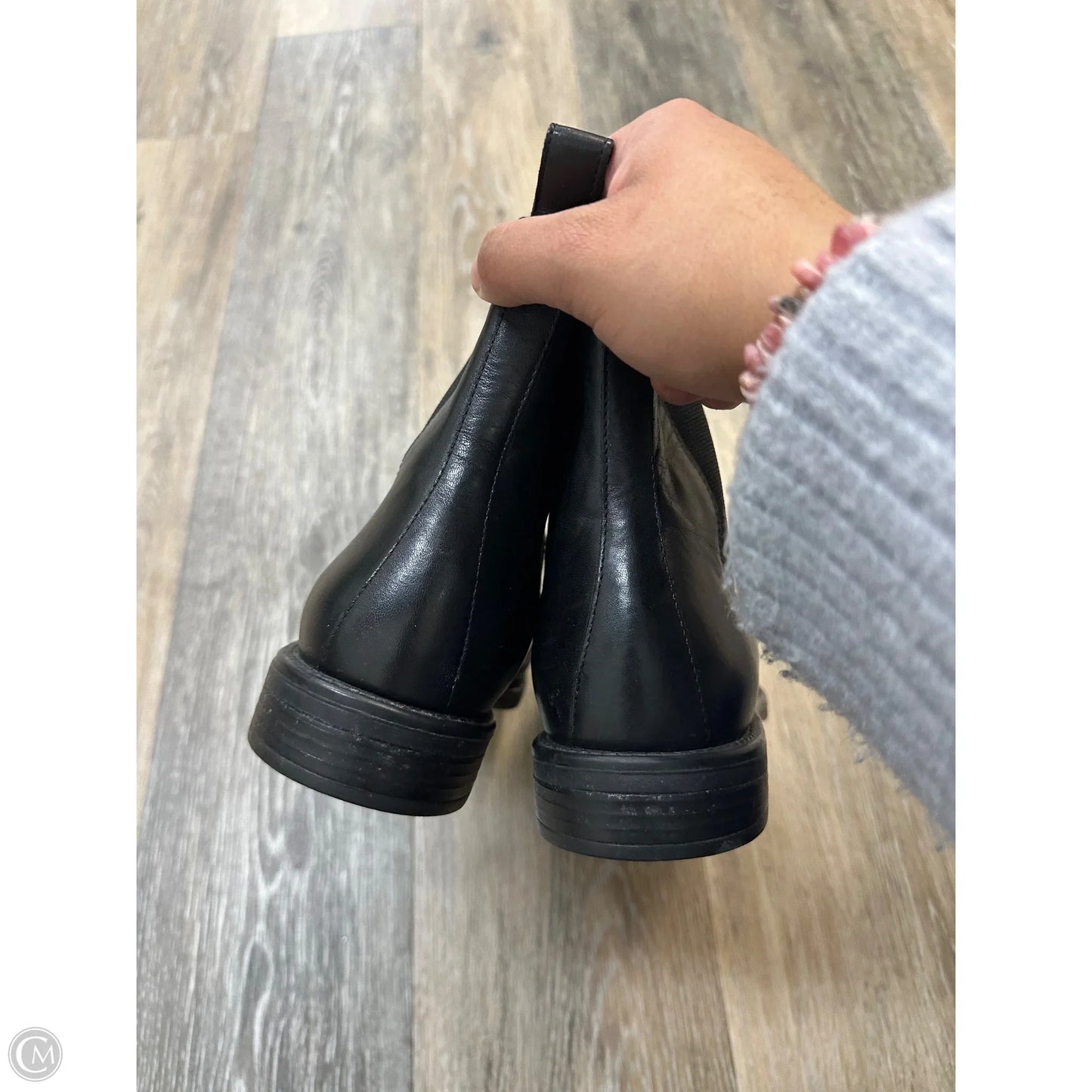 Boots Ankle Flats By Vagabond In Black, Size: 10