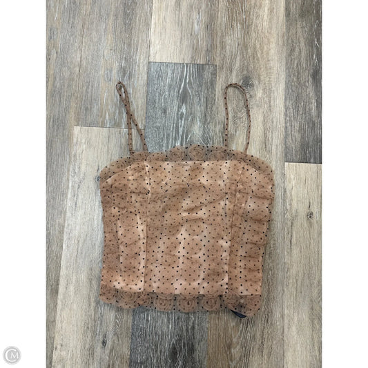 Tank Top By Lulus In Tan, Size: M