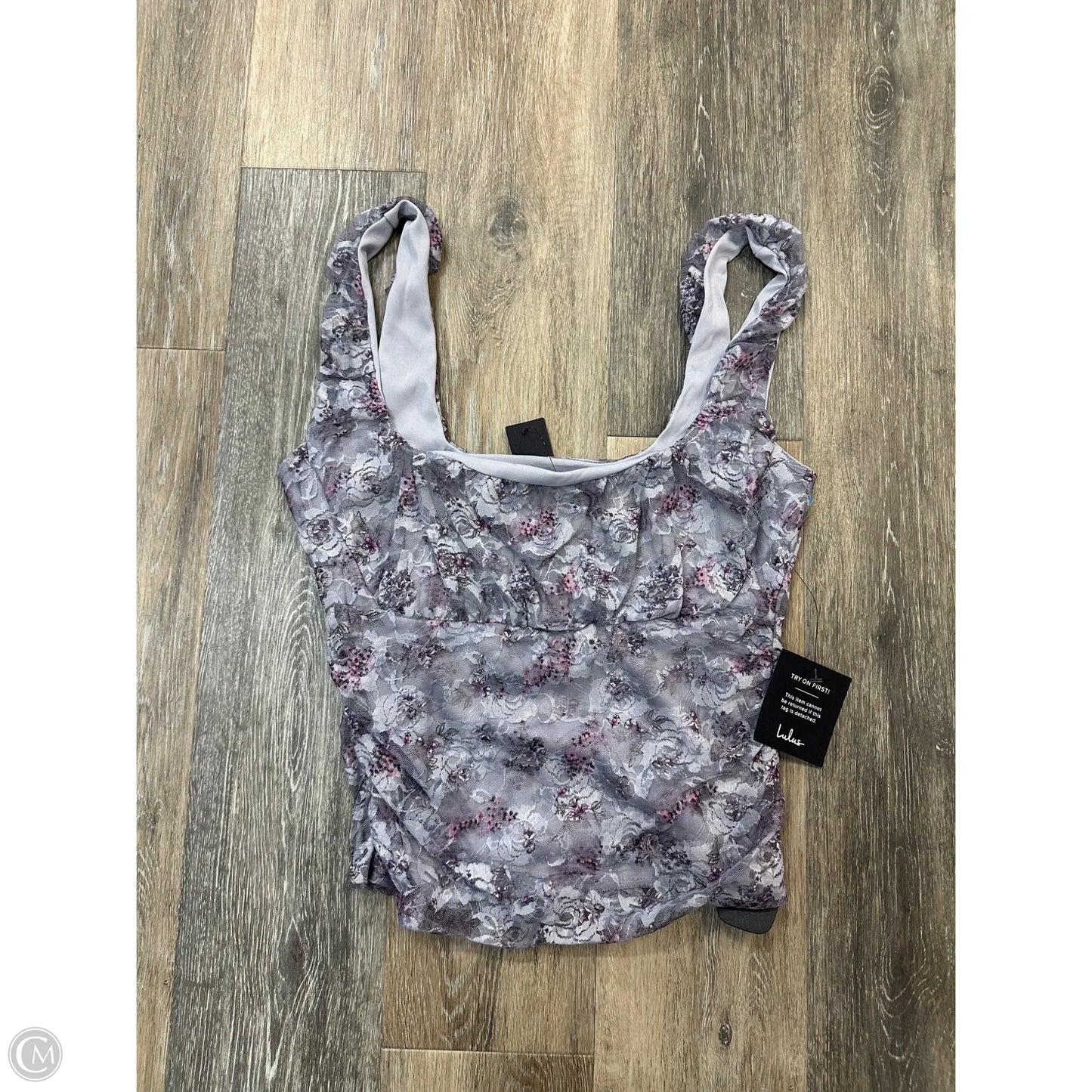Tank Top By Lulus In Floral Print, Size: L