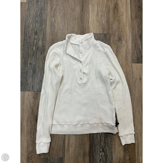 Top Long Sleeve By La Made In White, Size: Xl
