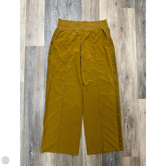 Athletic Pants By Athleta In Yellow, Size: 14