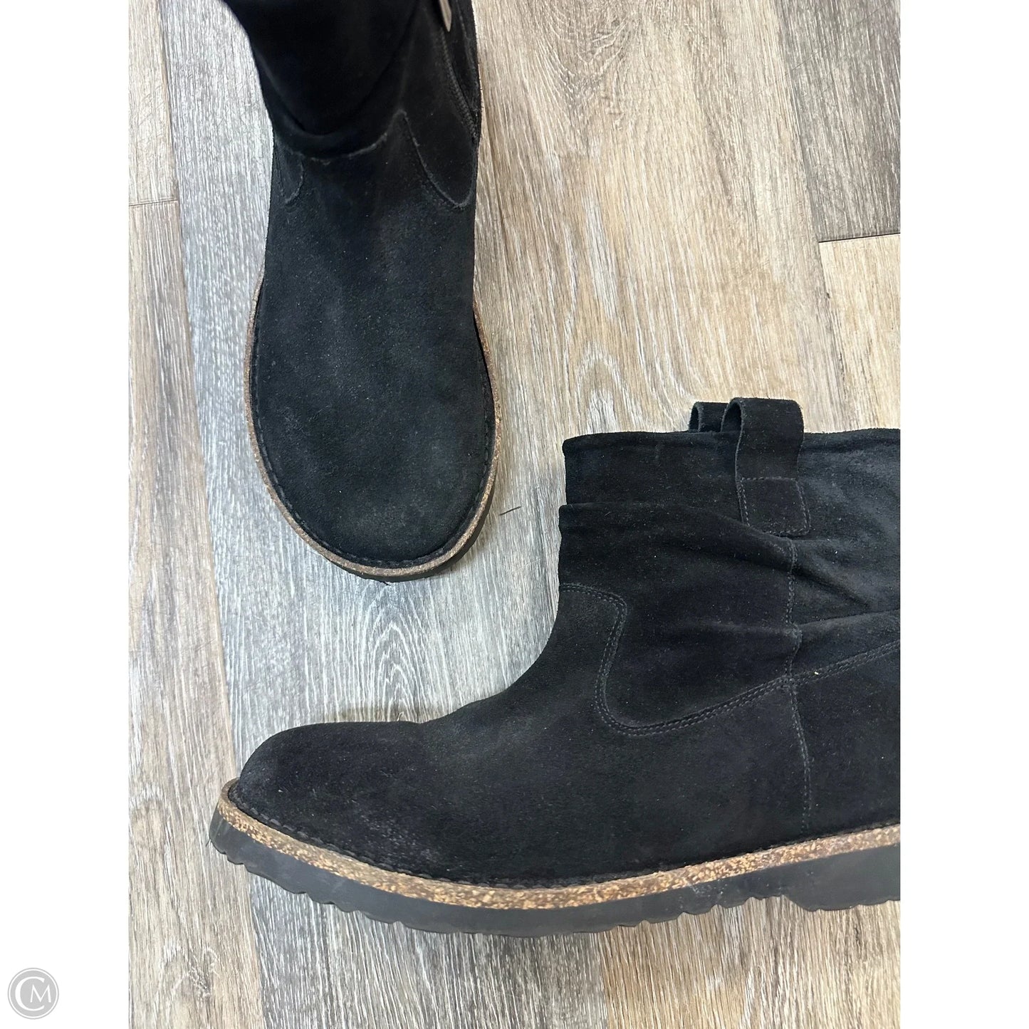 Boots Ankle Flats By Birkenstock In Black, Size: 10