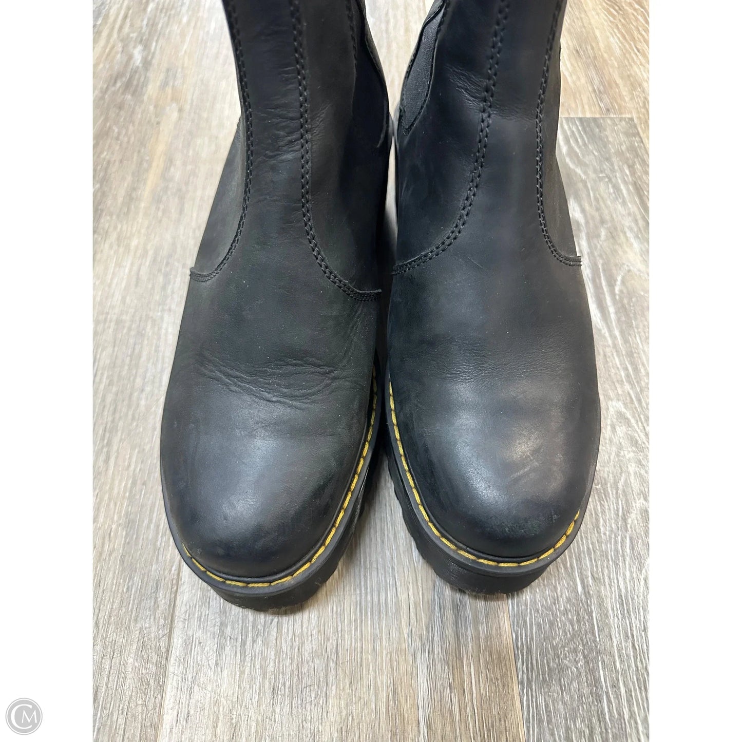 Boots Ankle Heels By Dr Martens In Black, Size: 10