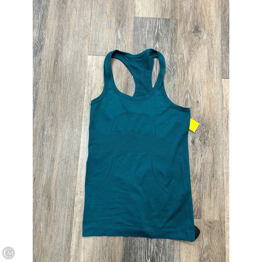-Athletic Tank Top By Lululemon In Green, Size: 4