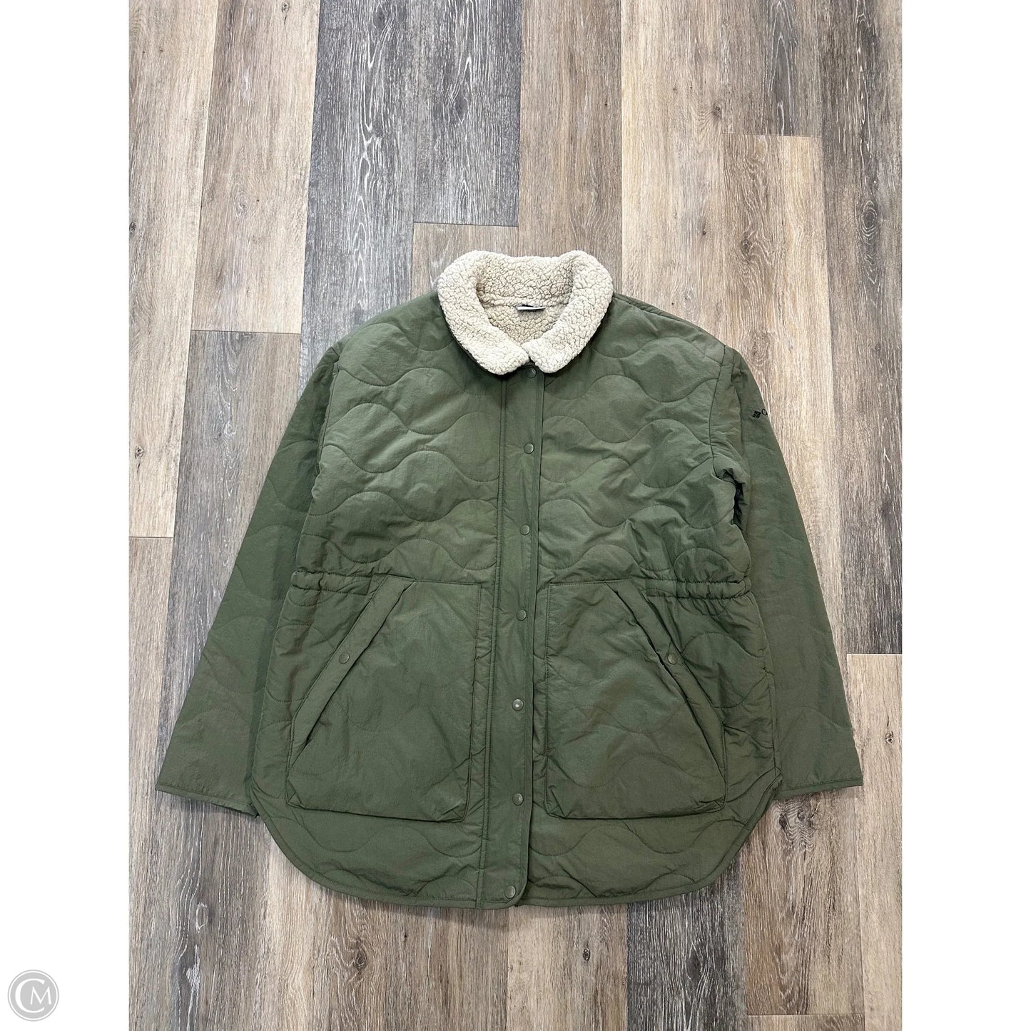 Jacket Puffer & Quilted By Columbia In Green, Size: Xxl