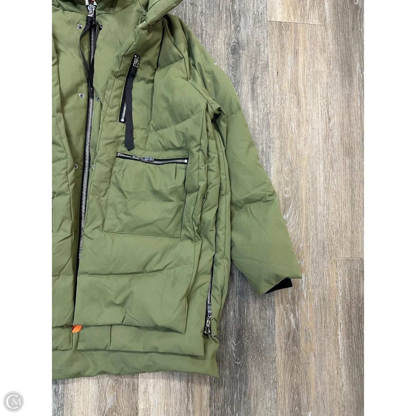 Coat Parka By Orolay In Green, Size: L