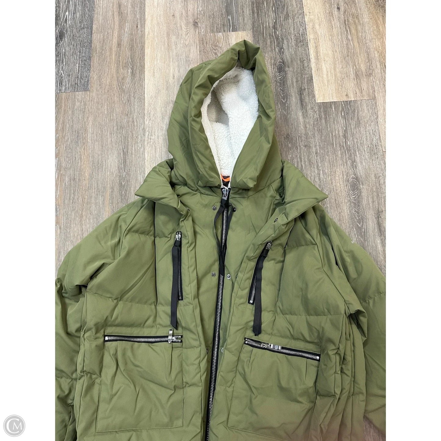 Coat Parka By Orolay In Green, Size: L