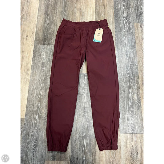 Athletic Pants By Prana In Maroon, Size: 4