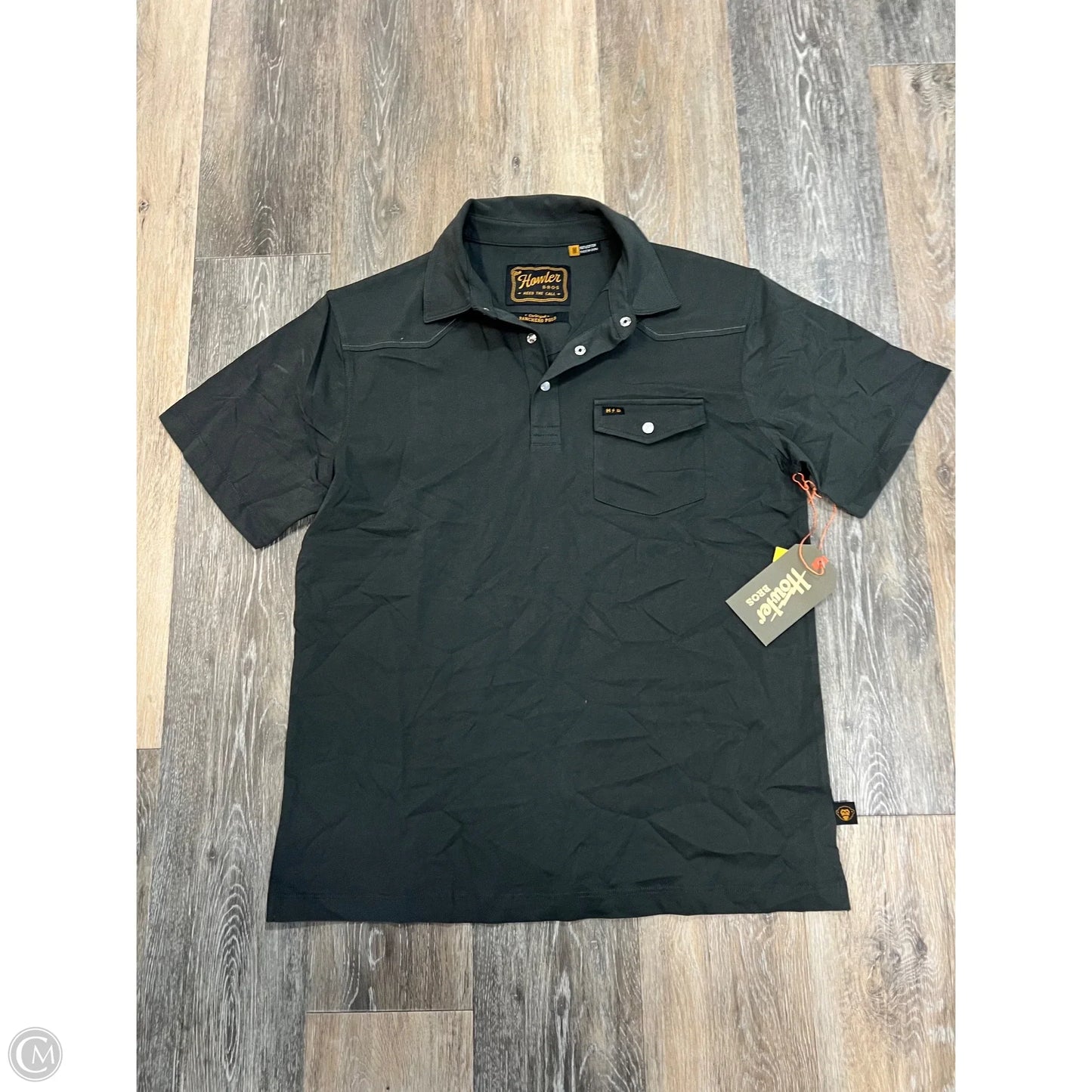 Top Short Sleeve By Howler In Grey, Size: M (men’s)