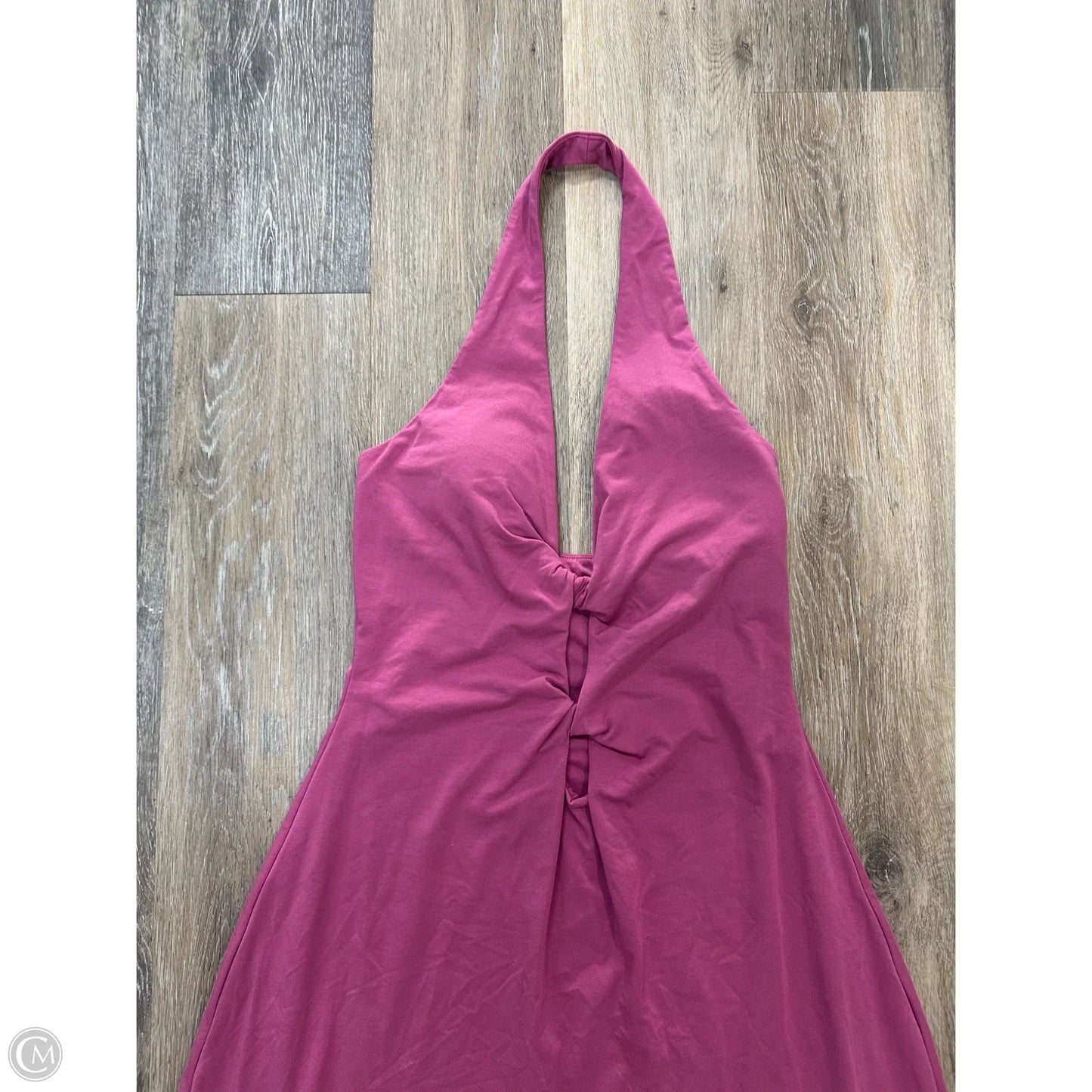 Dress Casual Midi By Abercrombie And Fitch In Pink, Size: M