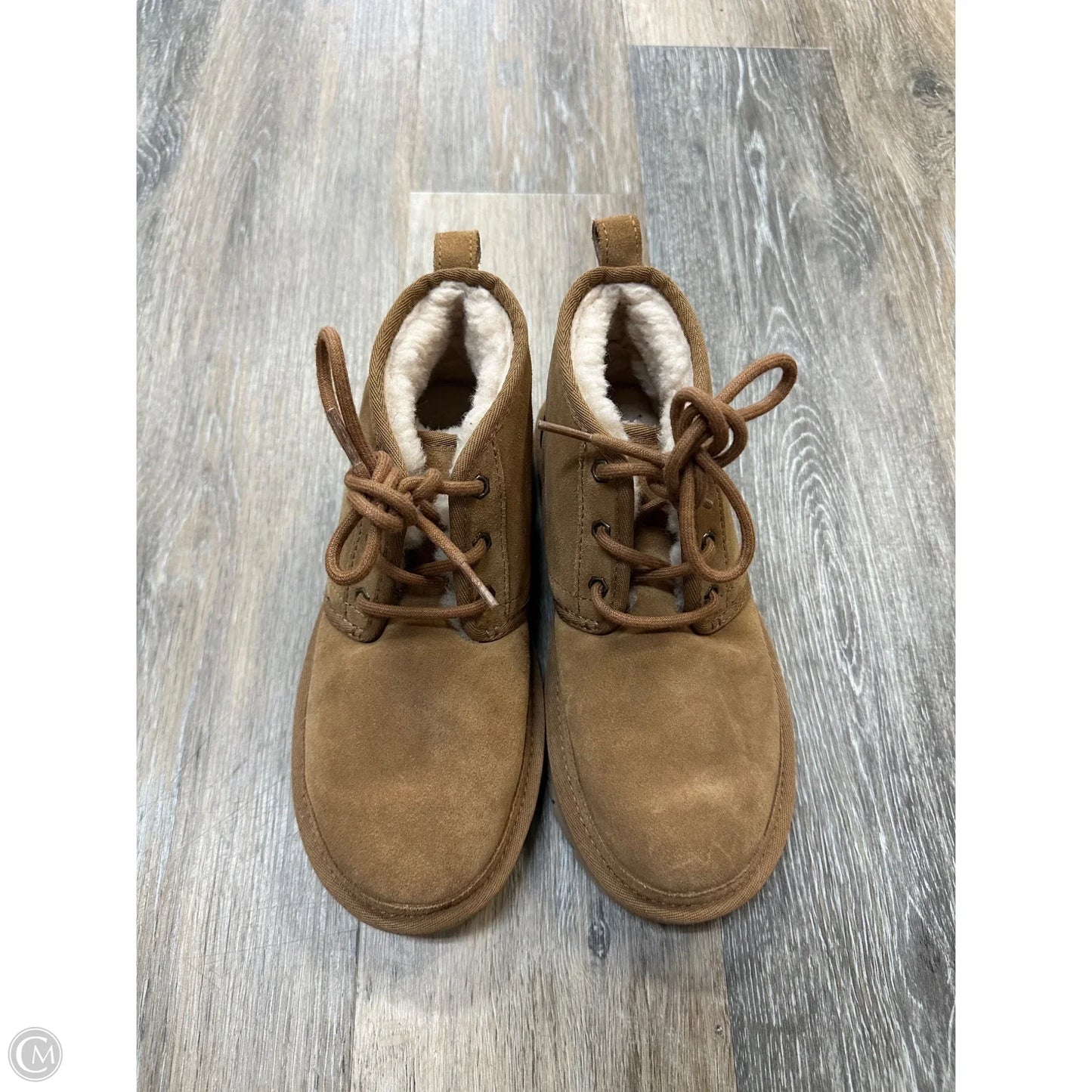 Boots Designer By Ugg In Tan, Size: 7