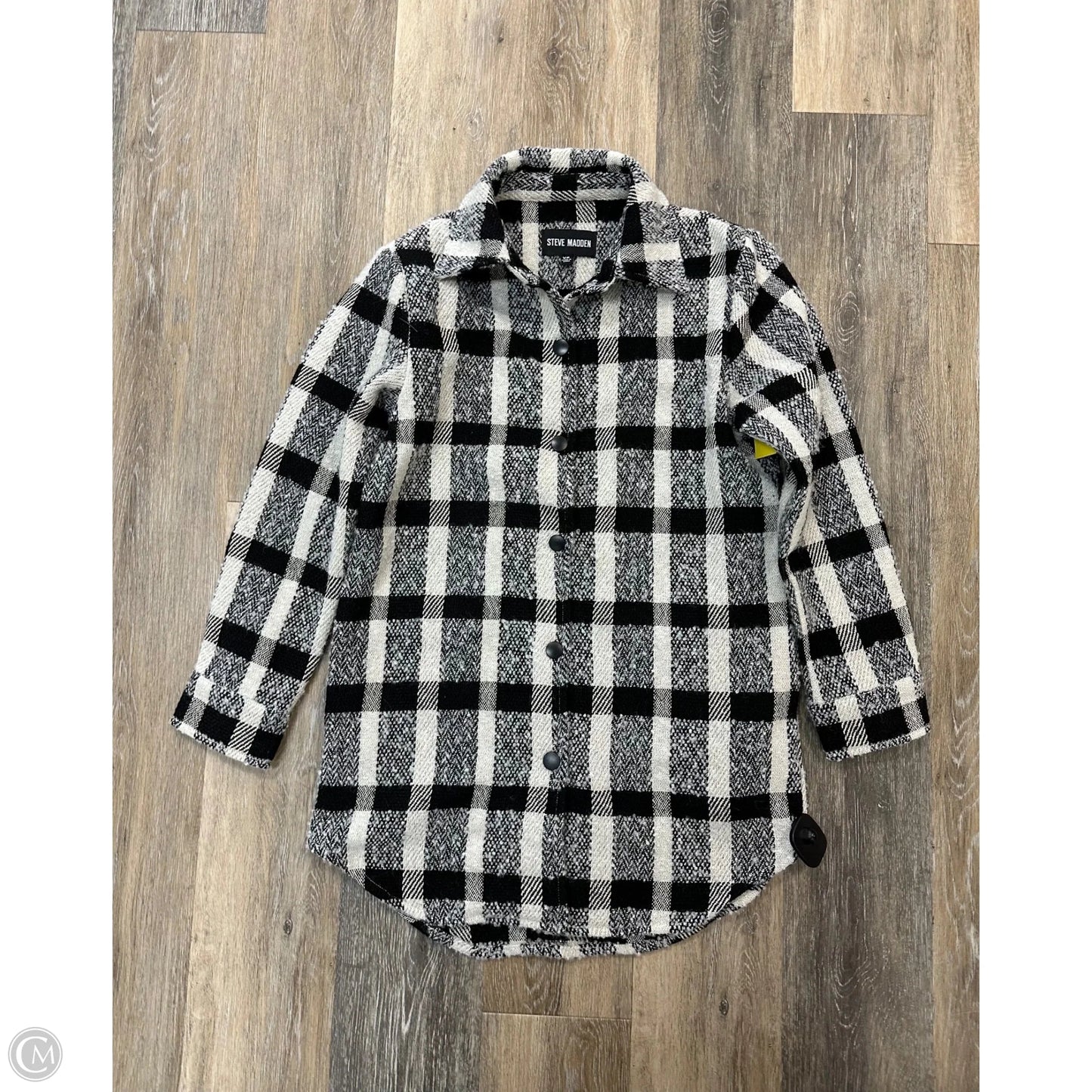 Jacket Other By Steve Madden In Black & Cream, Size: Xs