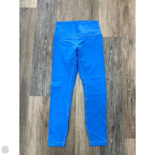 Athletic Leggings By Lululemon In Blue, Size: 6