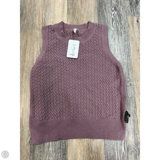 Tank Top By Be Cool In Purple, Size: S/M