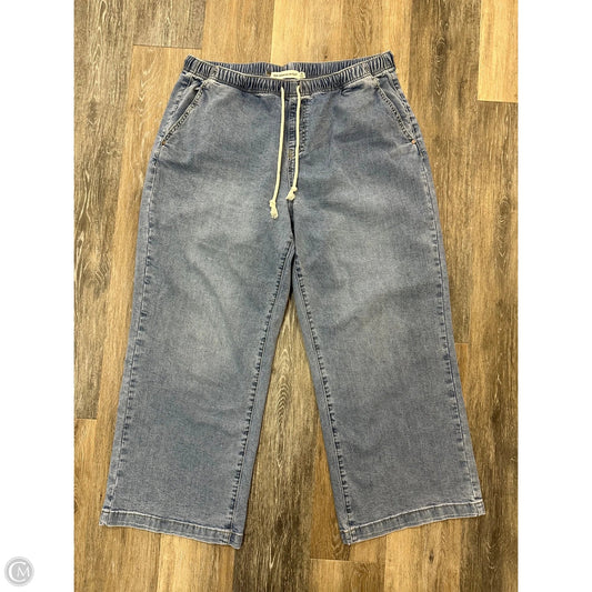 Jeans Designer By Rebecca Minkoff In Blue Denim, Size: 14