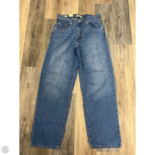 Jeans Straight By Levis In Blue Denim, Size: 4/27