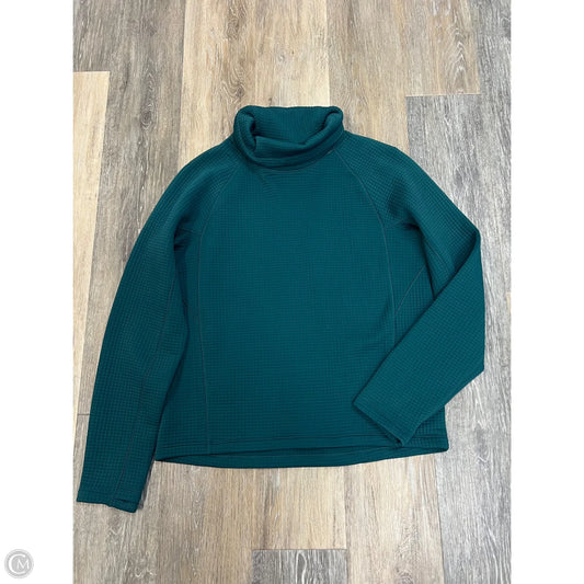Athletic Sweatshirt Collar By Lululemon In Green, Size: 6