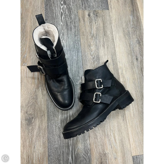 Boots Leather By Freda Salvador In Black, Size: 8.5