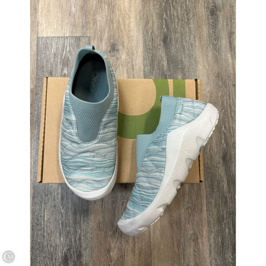 Shoes Flats By Oboz In Blue, Size: 11