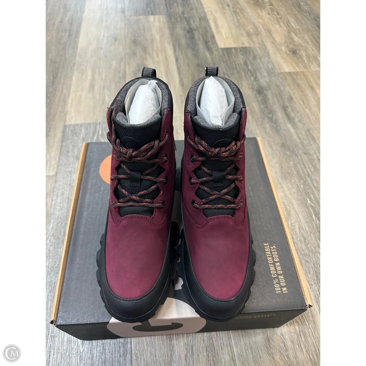 Boots Snow By Bogs In Maroon, Size: 7