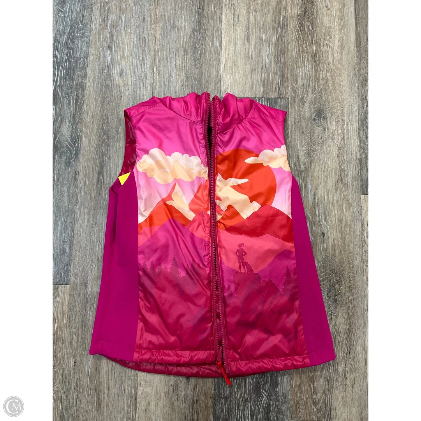 Vest Puffer & Quilted By Krimson Klover In Pink, Size: S