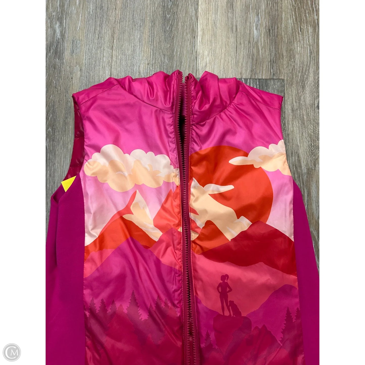 Vest Puffer & Quilted By Krimson Klover In Pink, Size: S