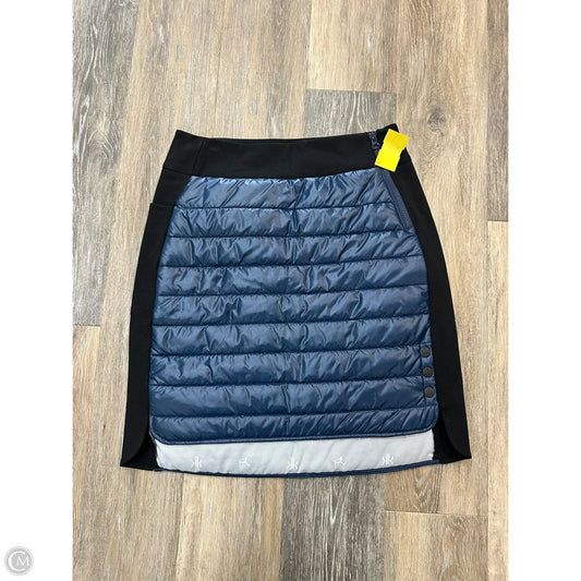 -Skirt Mini & Short By Krimson Klover In Black & Blue, Size: S