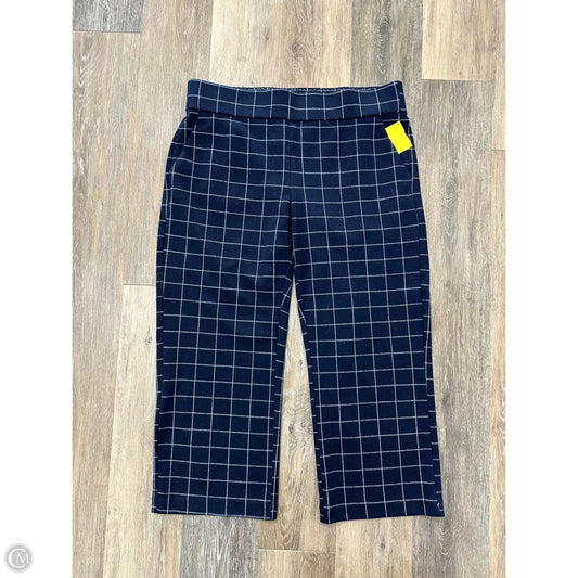 Pants Dress By Liverpool In Navy, Size: Xl