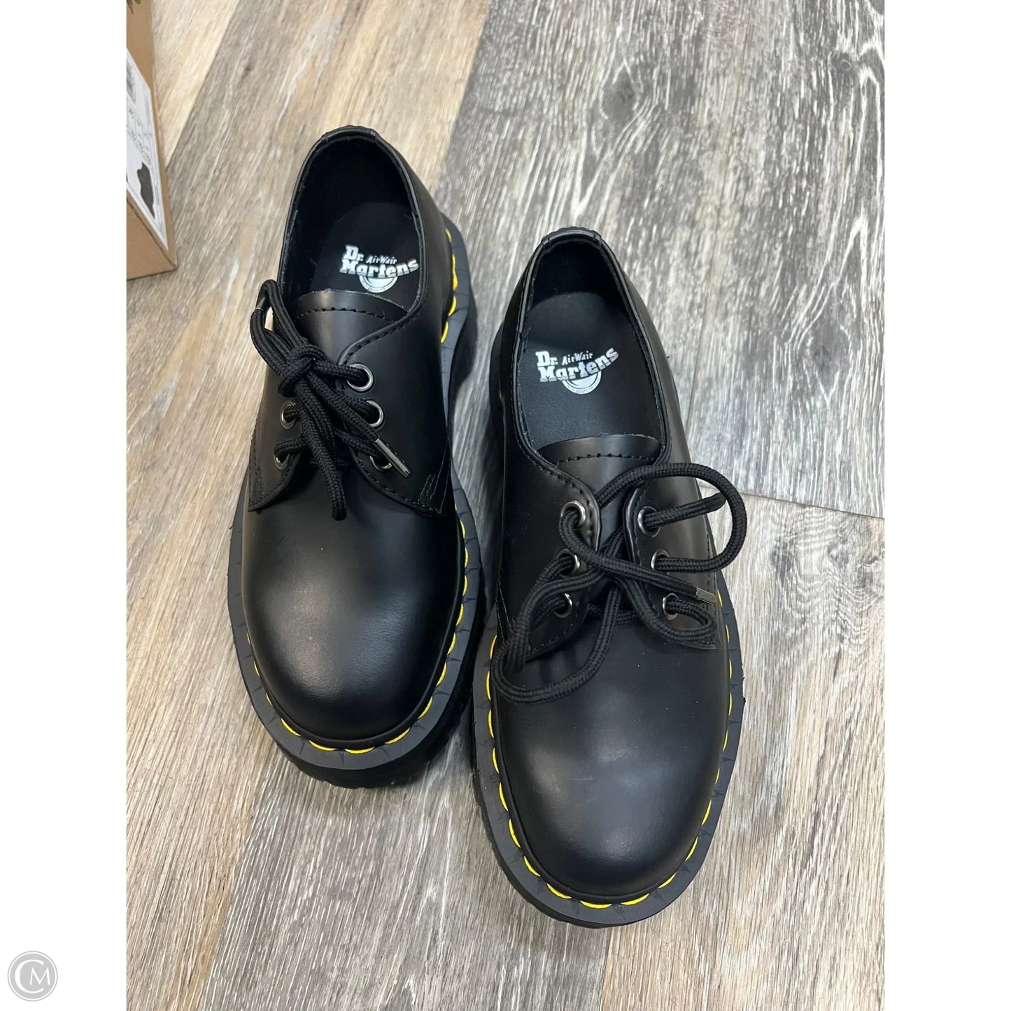 Shoes Heels Platform By Dr Martens In Black, Size: 5