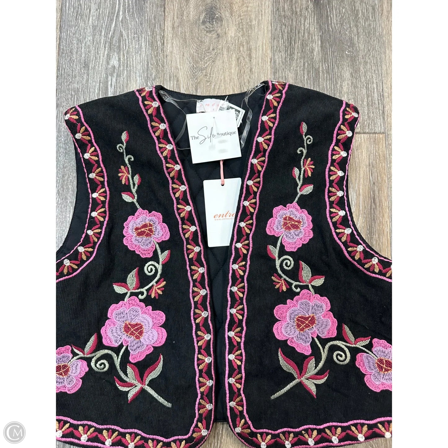 Vest Other By Entro In Floral Print, Size: S