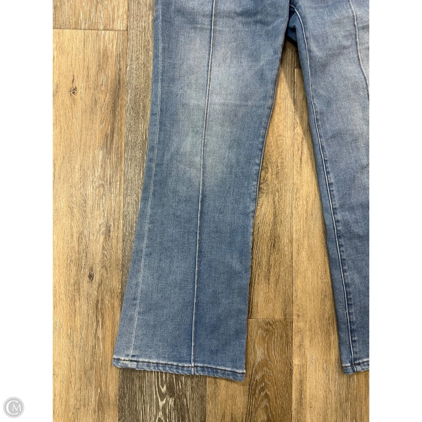 Jeans Straight By Kut In Blue Denim, Size: 8