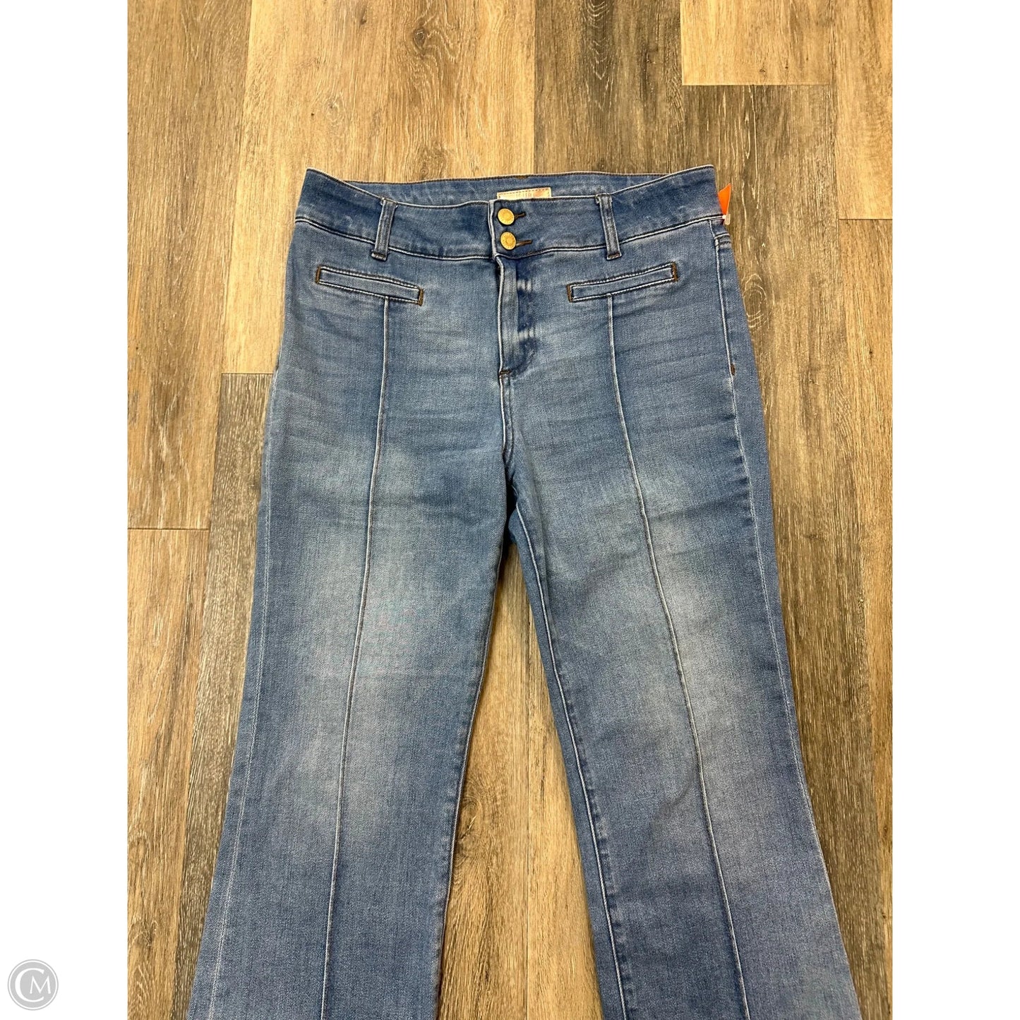 Jeans Straight By Kut In Blue Denim, Size: 8
