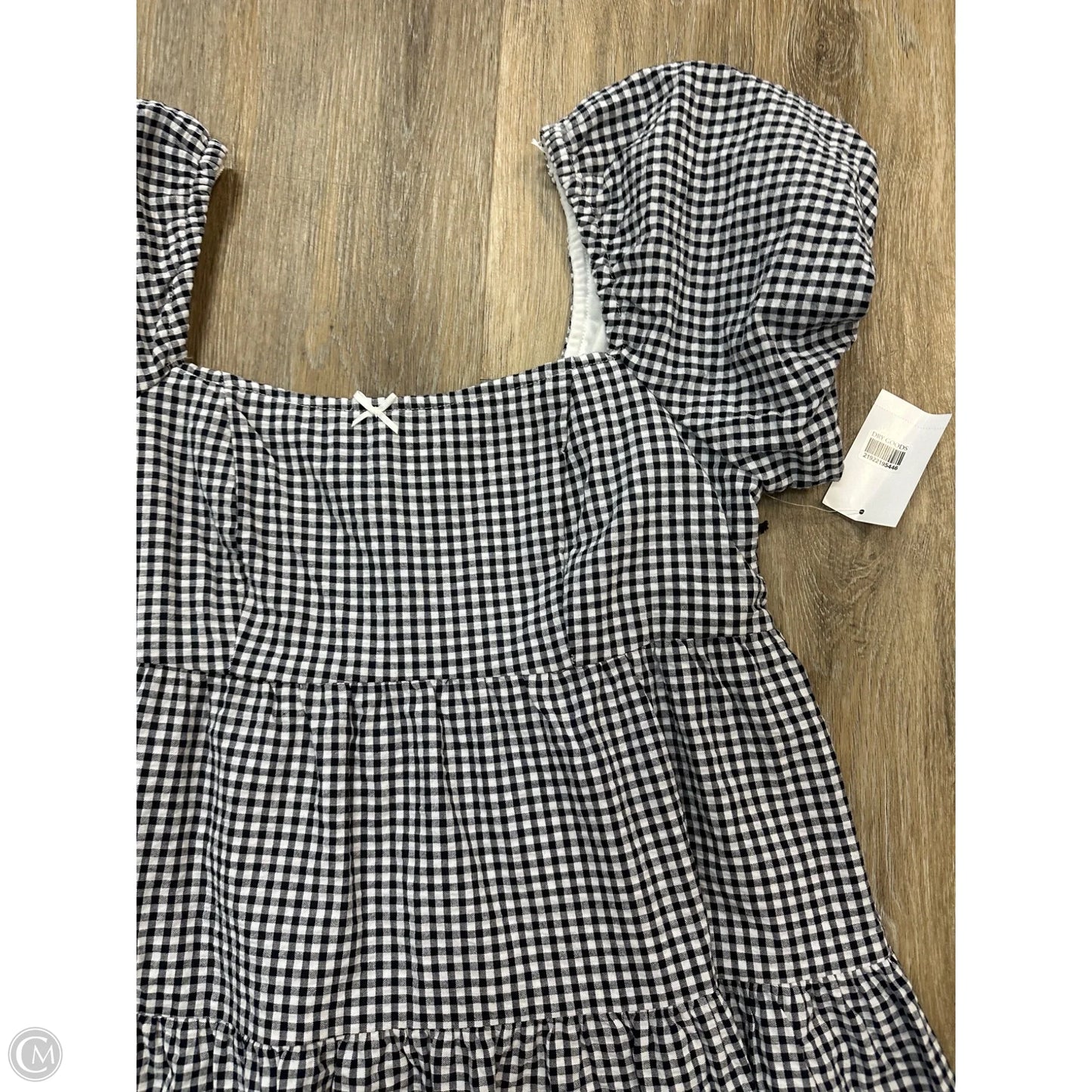 Dress Casual Short By Originality In Black & White, Size: L