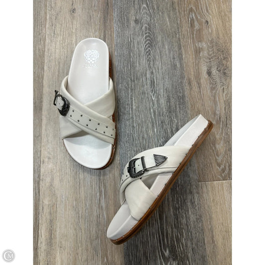 Sandals Flats By Vince Camuto In Cream, Size: 9