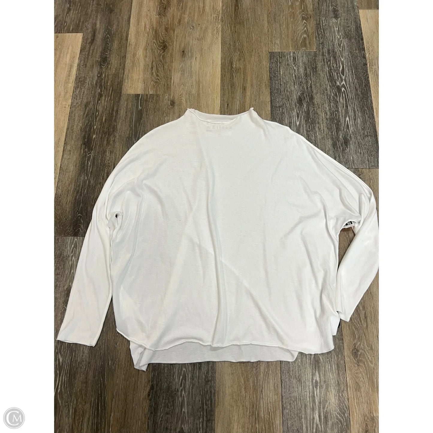 Top Long Sleeve By Frank And Eileen In White, Size: S