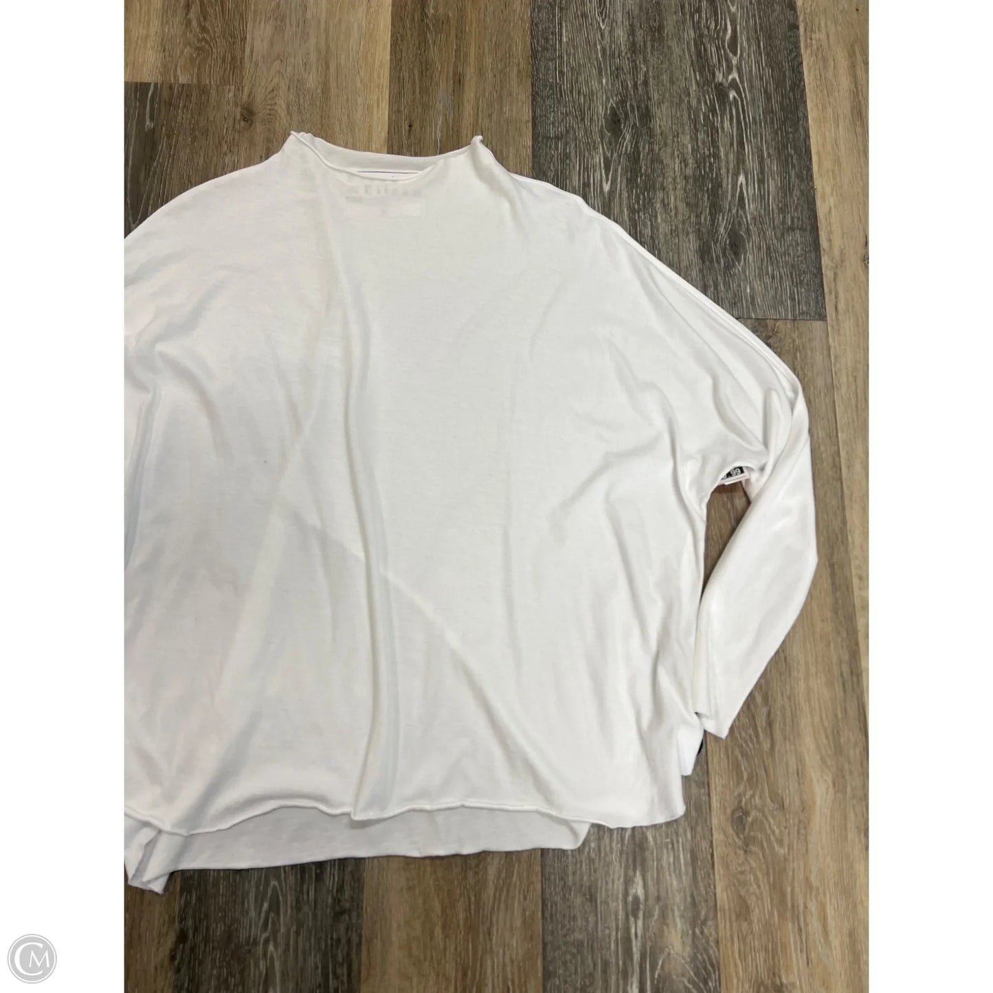 Top Long Sleeve By Frank And Eileen In White, Size: S