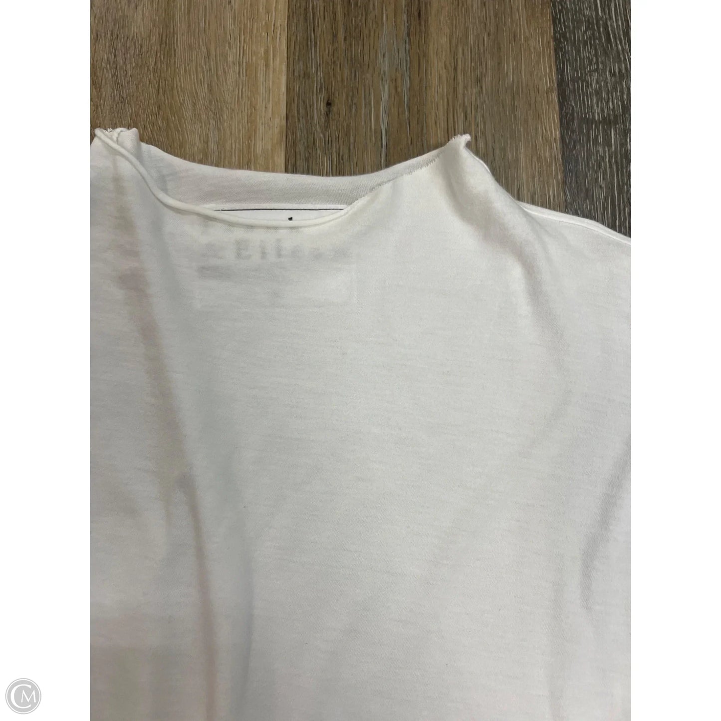 Top Long Sleeve By Frank And Eileen In White, Size: S