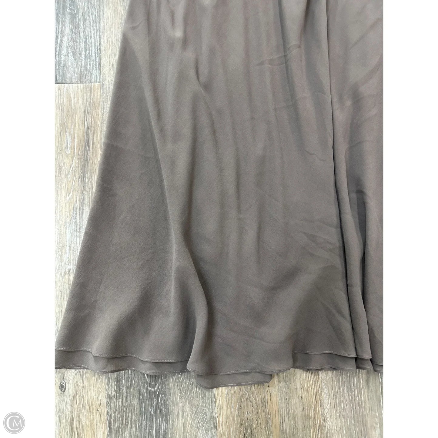 Dress Casual Midi By Eileen Fisher In Brown, Size: L