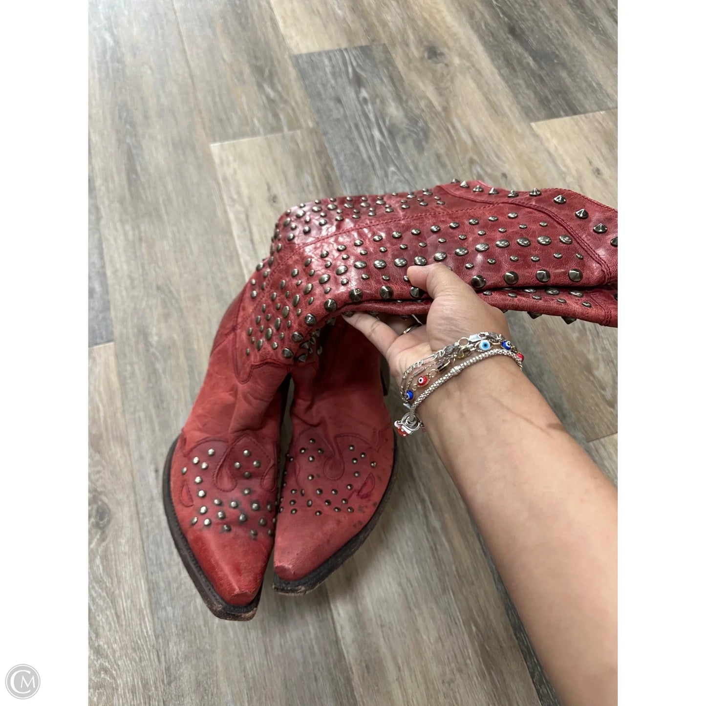 Boots Western By Corral In Red, Size: 8.5