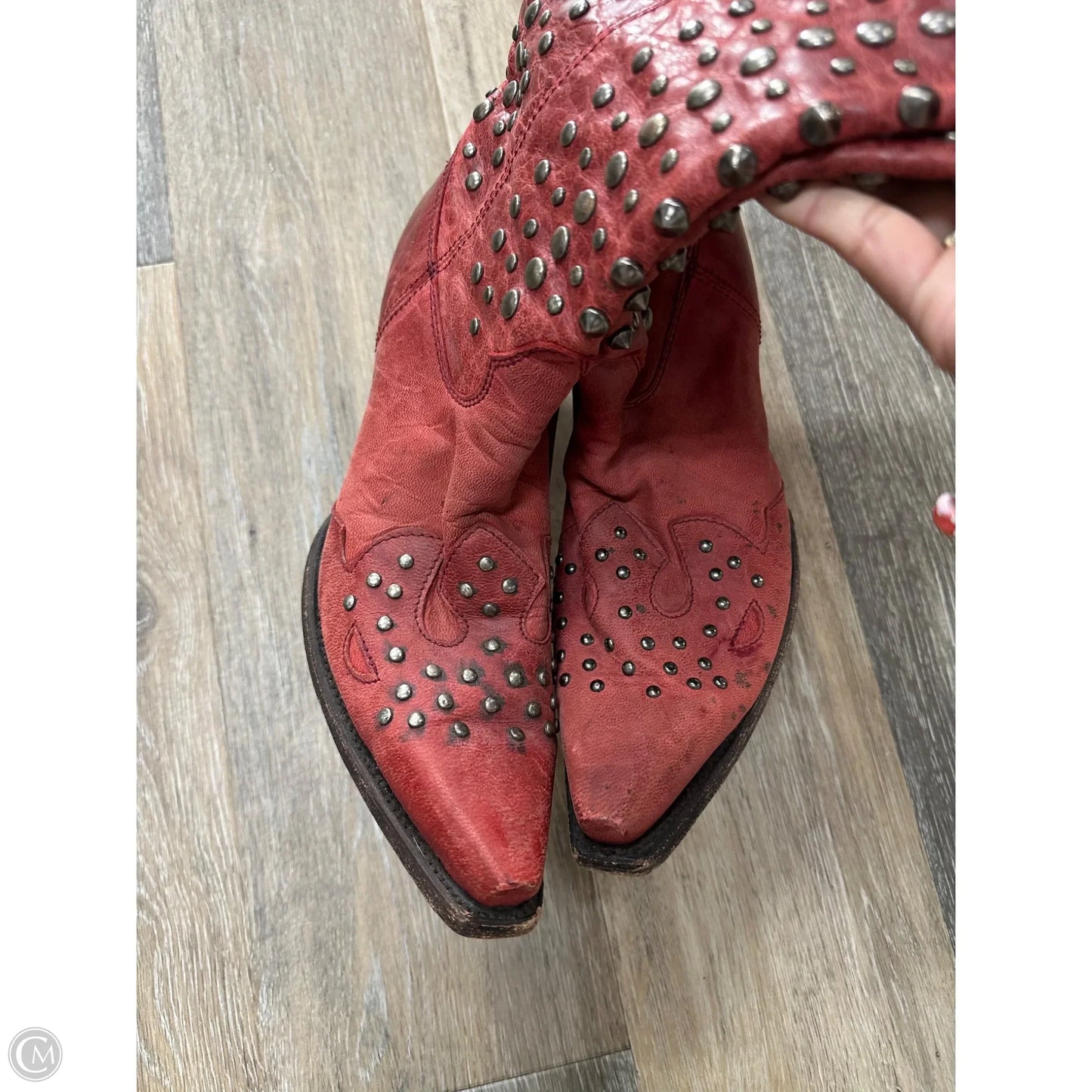 Boots Western By Corral In Red, Size: 8.5