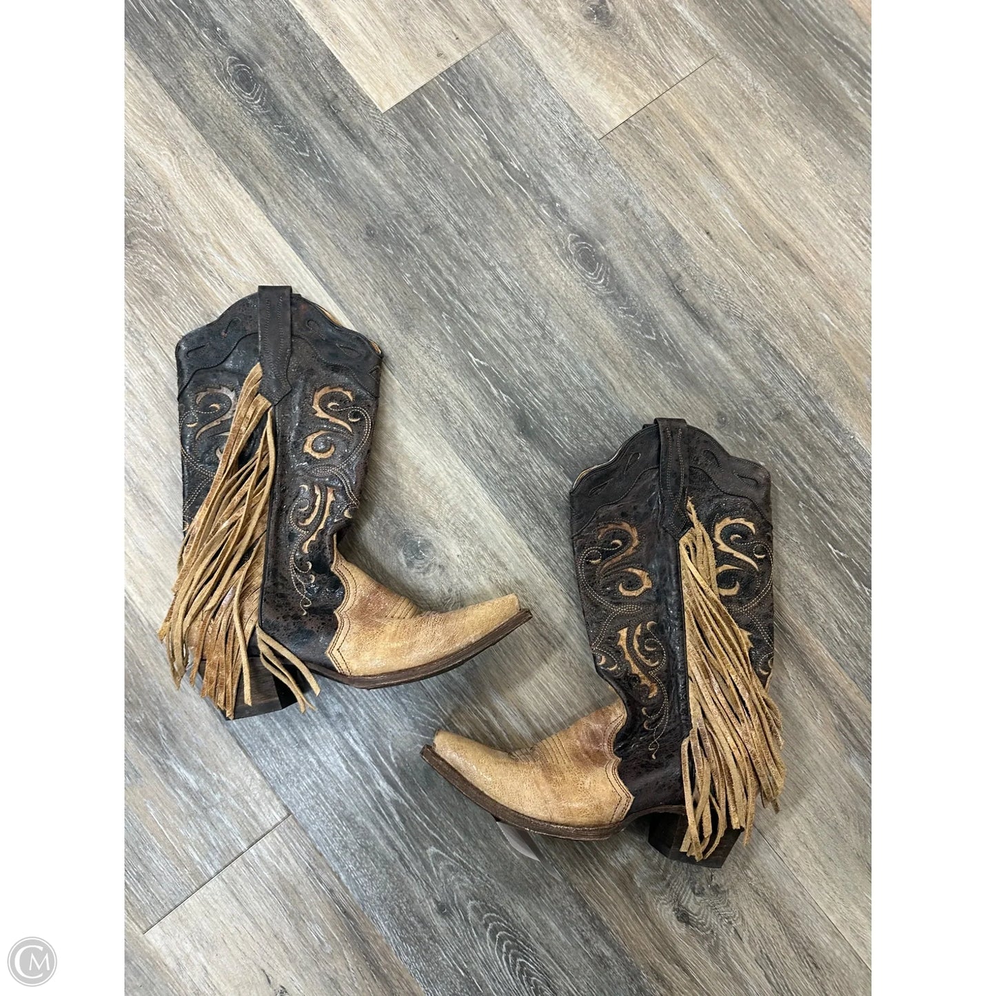 Boots Western By Corral In Brown, Size: 8.5
