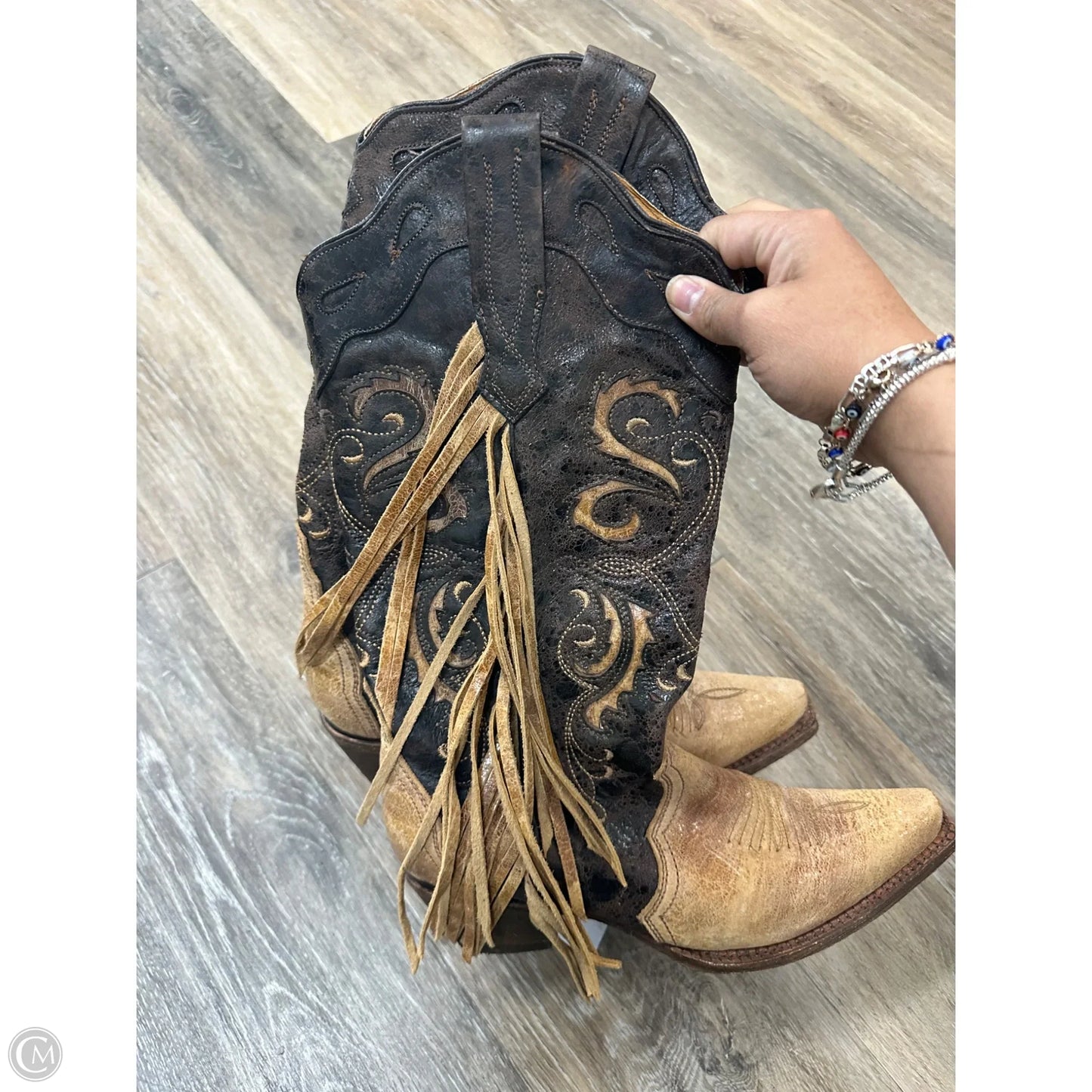 Boots Western By Corral In Brown, Size: 8.5