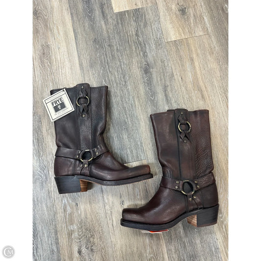Boots Designer By Frye In Brown, Size: 9