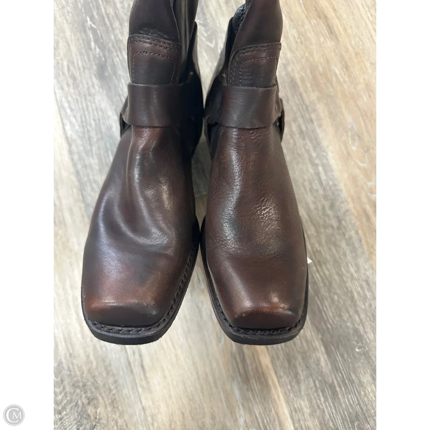 Boots Designer By Frye In Brown, Size: 9