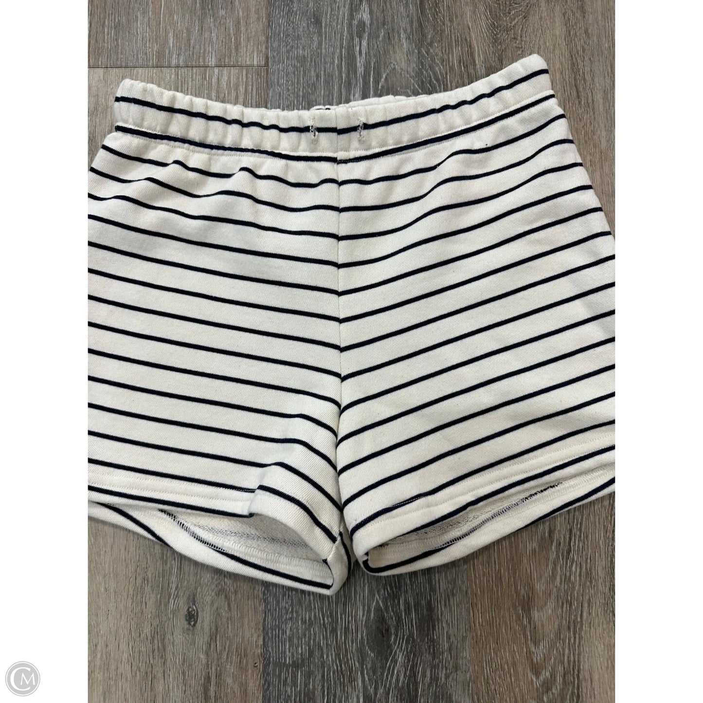 Shorts By Perfect White Tee In Striped Pattern, Size: Xs