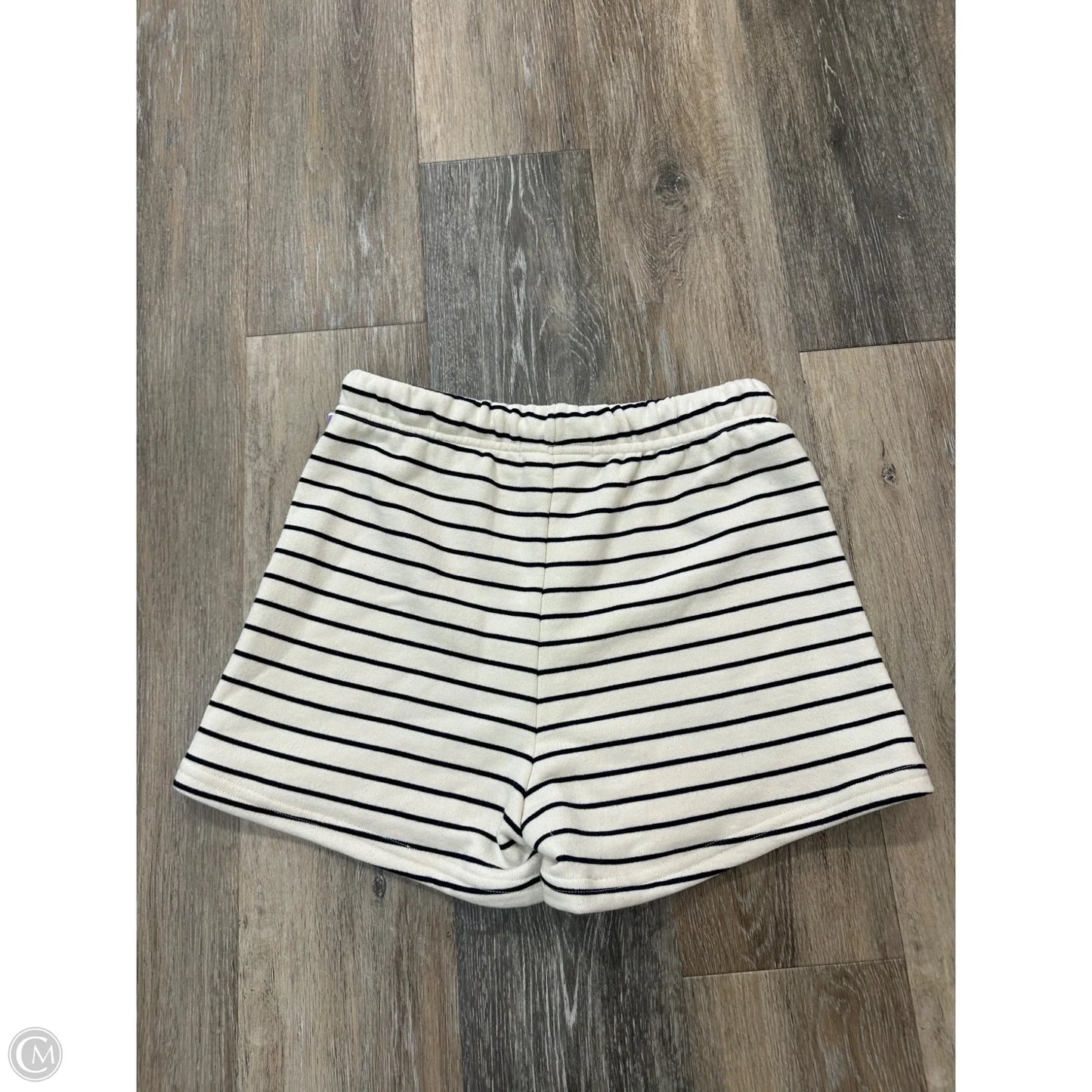 Shorts By Perfect White Tee In Striped Pattern, Size: Xs