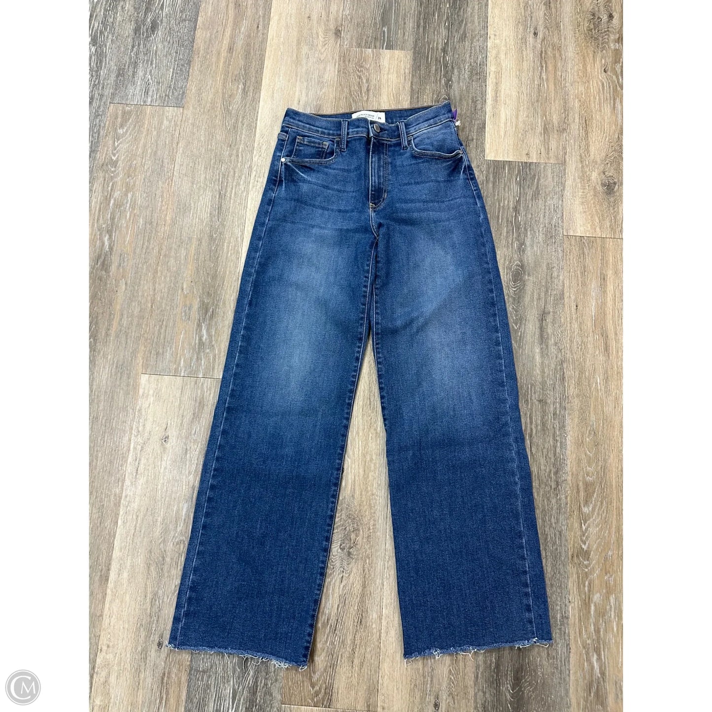 Jeans Wide Leg By Just Black In Blue Denim, Size: 2