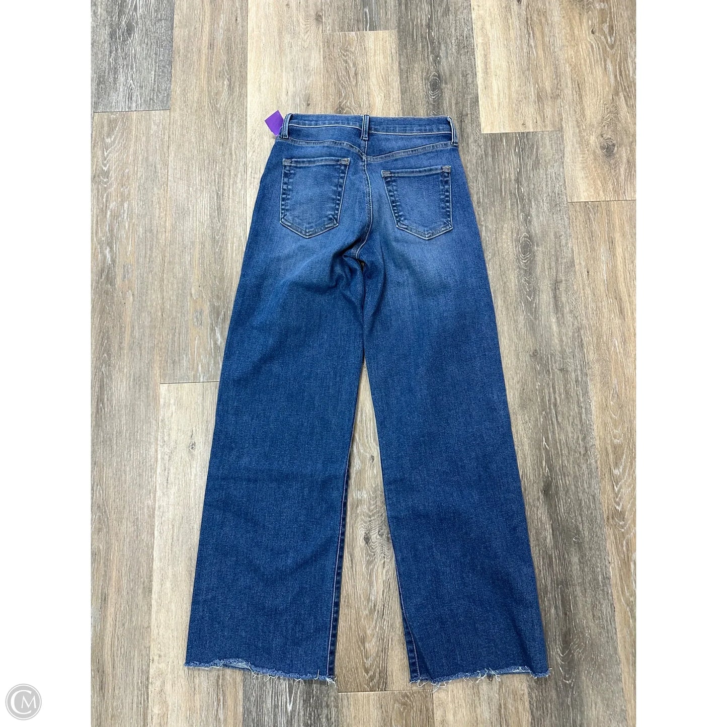 Jeans Wide Leg By Just Black In Blue Denim, Size: 2